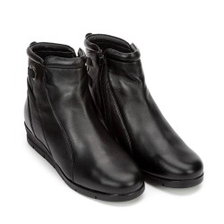 G7519B Women's Leather Boot SABINO Black