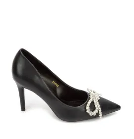 G7524B Γυναικεία Γόβα SIRENA Μαύρο