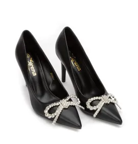 G7524B Γυναικεία Γόβα SIRENA Μαύρο