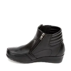 G7530B Γυναικείο Ανατομικό Μποτάκι AEROSTEP Μαύρο