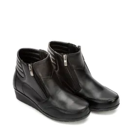 G7530B Γυναικείο Ανατομικό Μποτάκι AEROSTEP Μαύρο G7530B Γυναικείο Ανατομικό Μποτάκι AEROSTEP Μαύρο