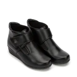 G7531B Γυναικείο Ανατομικό Μποτάκι AEROSTEP Μαύρο