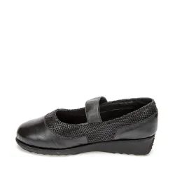 G7538B Women's Leather Barreta SABINO Black