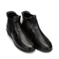 G7539B Women's Leather Boot SABINO Black