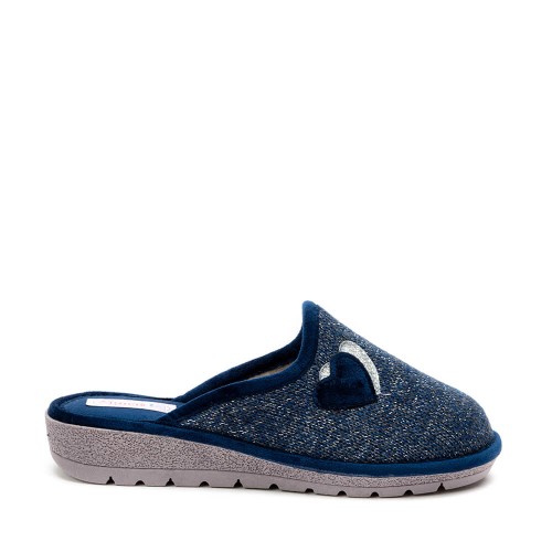 G7547BL Woman's Slippers ROSE Blue G7547BL Woman's Slippers ROSE Blue