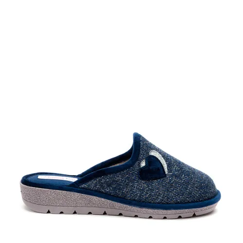 G7547BL Γυναικεία Παντόφλα ROSE Μπλε