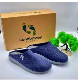 G7589BL Women's Anatomic Slipper VESNA Blue G7589BL Women's Anatomic Slipper VESNA Blue