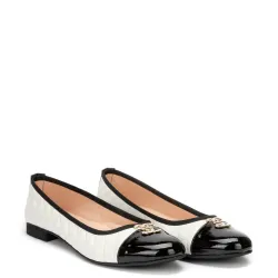 G7591BW Woman Ballerina Oversized Blondie Black-White G7591BW Woman Ballerina Oversized Blondie Black-White