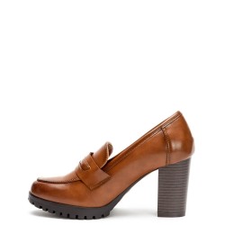 G7621C Γυναικείο Loafers BLONDIE Κάμελ