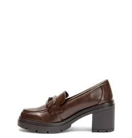 G7624BR Γυναικείο Loafers BLONDIE Καφέ