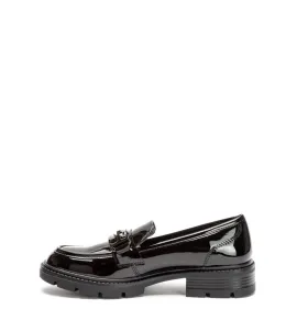 G7625BP Γυναικείο Loafers BLONDIE Μαύρο Λουστρίν