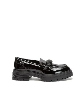 G7627B Γυναικείο Loafers BLONDIE Μαύρο