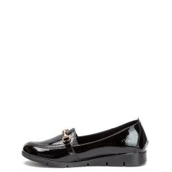 G7631B Γυναικείο Loafers BLONDIE Μαύρο