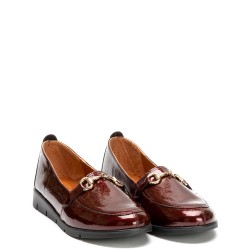 G7631BO Γυναικείο Loafers BLONDIE Μπορντό