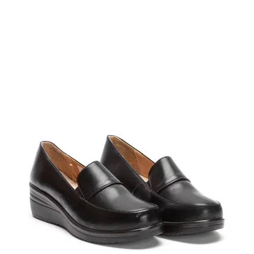 G7635B Γυναικείο Μοκασίνι BLONDIE Μαύρο