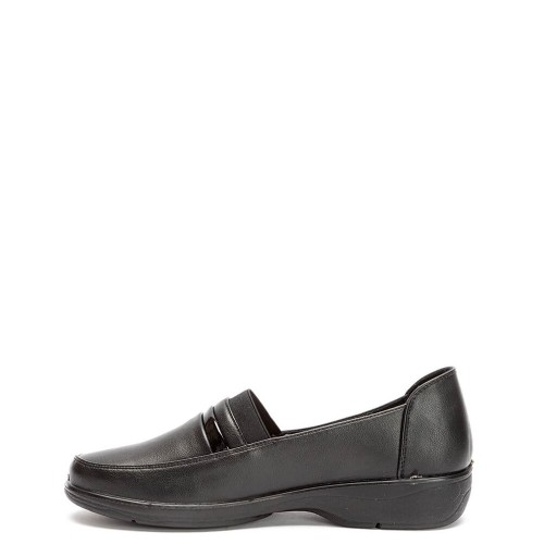 G7636B Γυναικείο Μοκασίνι ZAK SHOES Μαύρο