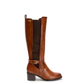 G7645C Γυναικεία Μπότα BLONDIE Κάμελ