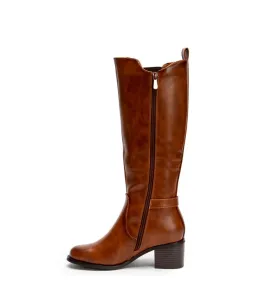 G7645C Γυναικεία Μπότα BLONDIE Κάμελ