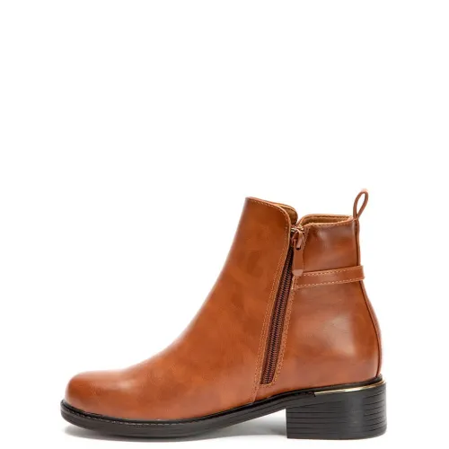 G7650C Γυναικείο Μποτάκι BLONDIE Κάμελ G7650C Γυναικείο Μποτάκι BLONDIE Κάμελ