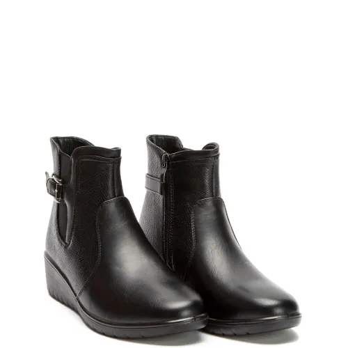 G7657B Γυναικείο Ανατομικό Μποτάκι BLONDIE Μαύρο G7657B Γυναικείο Ανατομικό Μποτάκι BLONDIE Μαύρο