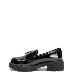 G7667B Γυναικείο Loafers SIRENA Μαύρο