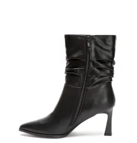 G7677B Γυναικείο Μποτάκι BETSY Μαύρο