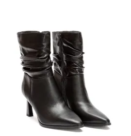 G7677B Γυναικείο Μποτάκι BETSY Μαύρο