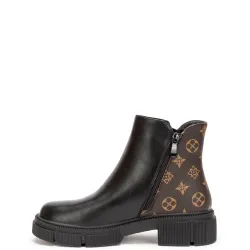 G7707B Γυναικείο Μποτάκι BLONDIE Μαύρο