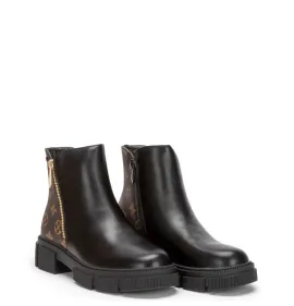 G7707B Γυναικείο Μποτάκι BLONDIE Μαύρο