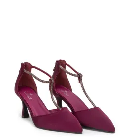 G7712PB Γυναικεία Γόβα VERDE Μωβ-Μπορντό G7712PB Γυναικεία Γόβα VERDE Μωβ-Μπορντό