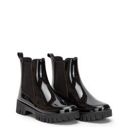 G7785B Γυναικείο Μποτάκι-Γαλοτσάκι ZAK SHOES Μαύρο