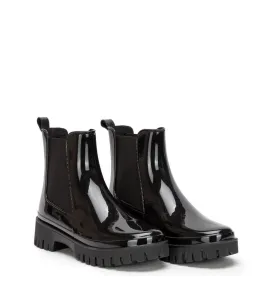 G7785B Γυναικείο Μποτάκι-Γαλοτσάκι ZAK SHOES Μαύρο