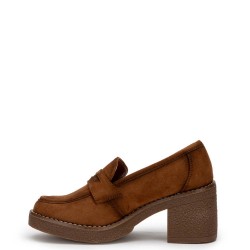 G7790C Γυναικείο Loafers ZAK SHOES Κάμελ