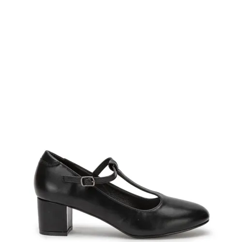 G7793B Γυναικεία Γόβα Μπαρέτα ZAK SHOES Μαύρο