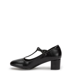 G7793B Γυναικεία Γόβα Μπαρέτα ZAK SHOES Μαύρο