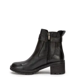 G7801B Γυναικείο Δερμάτινο Μποτάκι SABINO Μαύρο