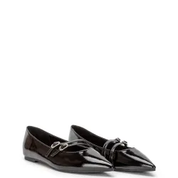 G7811B Woman Ballerina ADAM'S SHOES Black