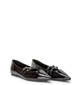 G7811B Γυναικεία Μπαλαρίνα ADAM'S SHOES Μαύρο