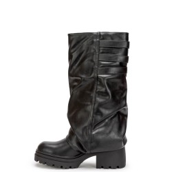 G7812B Γυναικεία Μπότα ZAK SHOES Μαύρο