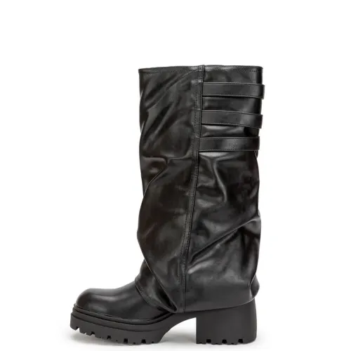 G7812B Γυναικεία Μπότα ZAK SHOES Μαύρο G7812B Γυναικεία Μπότα ZAK SHOES Μαύρο