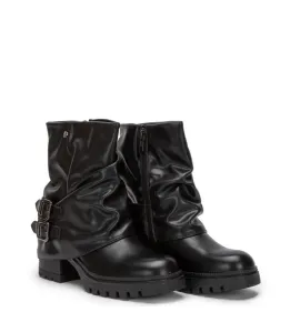 G7813B Γυναικείο Μποτάκι ZAK SHOES Μαύρο