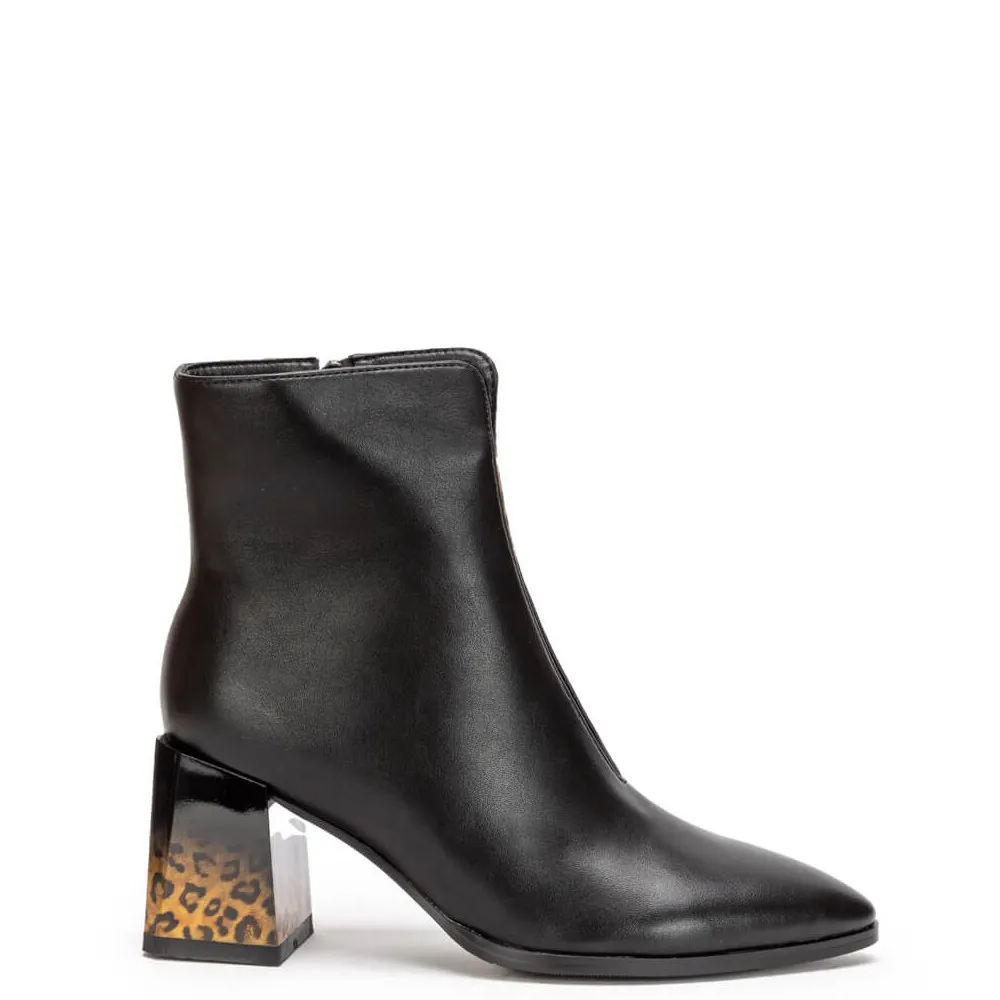 G7814B Γυναικείο Μποτάκι ADAM'S SHOES Μαύρο G7814B Γυναικείο Μποτάκι ADAM'S SHOES Μαύρο