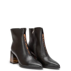 G7814B Γυναικείο Μποτάκι ADAM'S SHOES Μαύρο