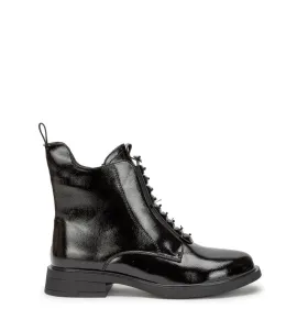 G7815B Γυναικείο Μποτάκι ADAM'S SHOES Μαύρο