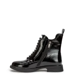 G7815B Γυναικείο Μποτάκι ADAM'S SHOES Μαύρο