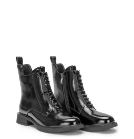 G7815B Γυναικείο Μποτάκι ADAM'S SHOES Μαύρο