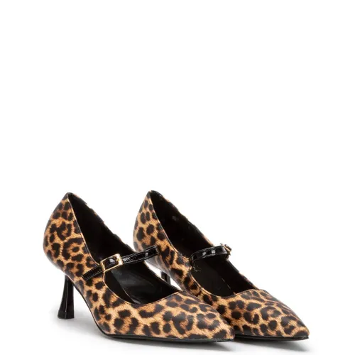 G7819L Γυναικεία Γόβα ADAM'S SHOES Animal Print