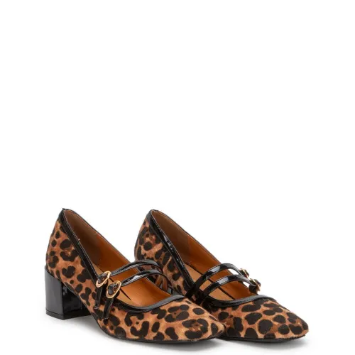 G7820L Γυναικεία Γόβα ADAM'S SHOES Animal Print