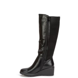 G7824B Γυναικεία Μπότα ZAK SHOES Μαύρο
