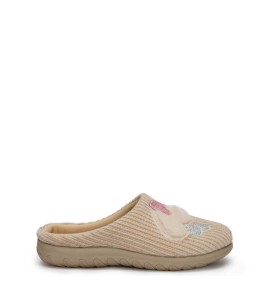 G7834BE Γυναικεία Παντόφλα INBLU Μπεζ